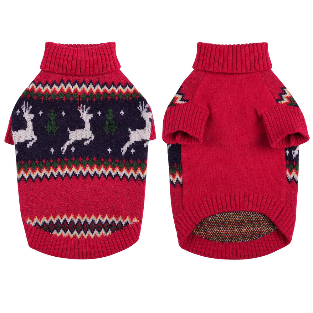 Queenmore dog sweater care easy-to-clean yarn for hassle-free maintenance.