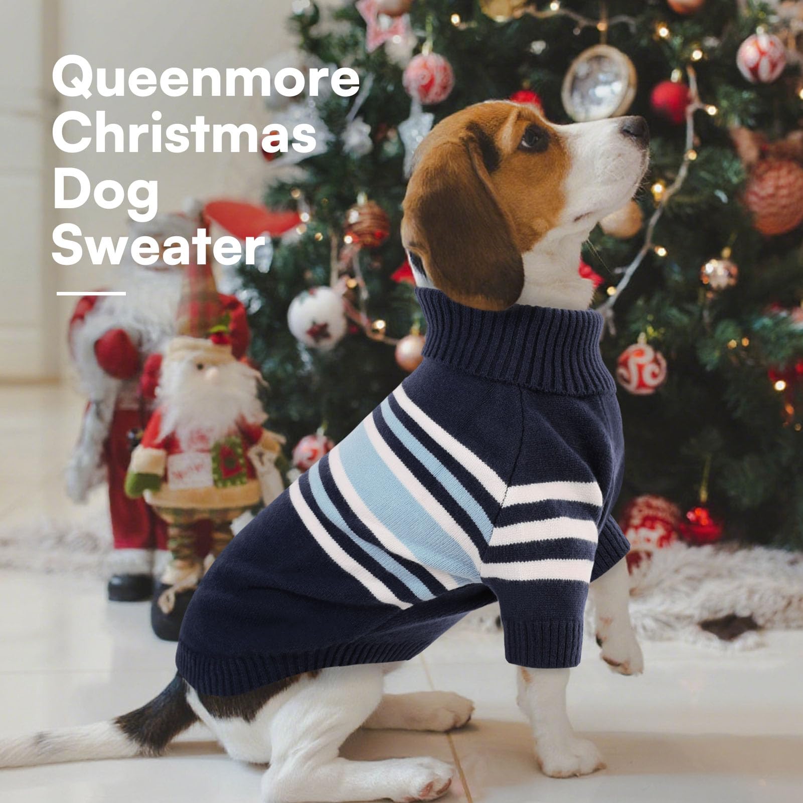 Queenmore dog sweater high abdominal opening supports bathroom breaks