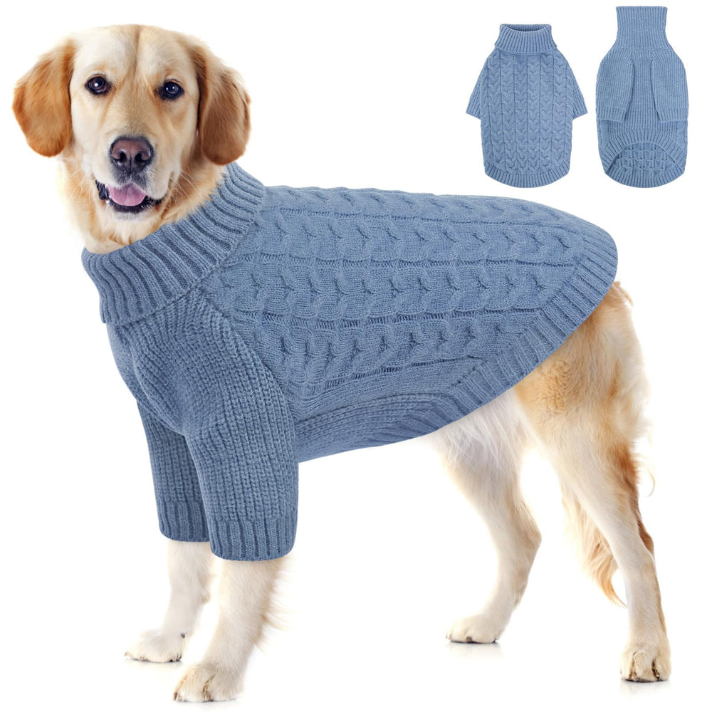 Queenmore dog sweater size chart helps choose the right fit for various breeds