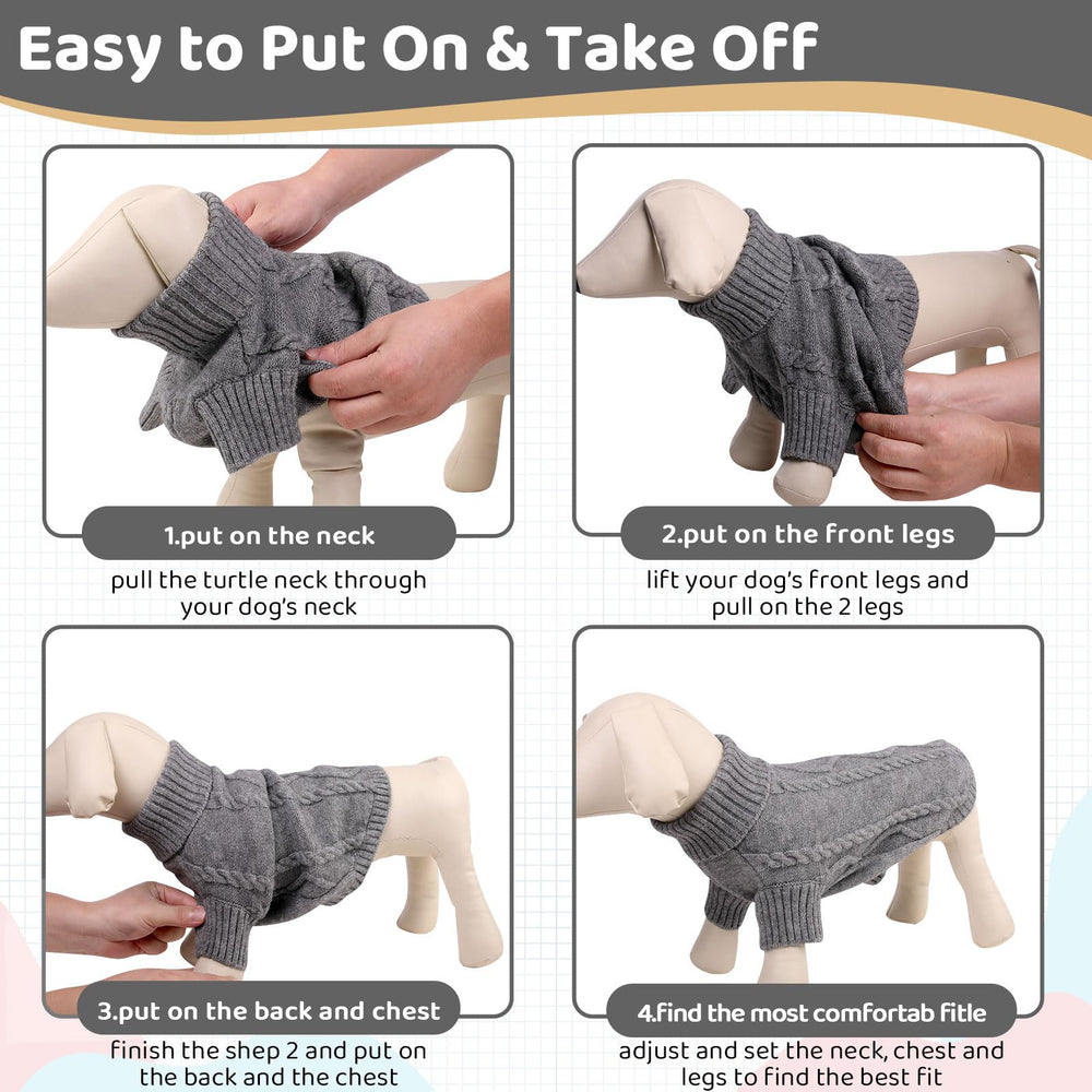 Queenmore highly elastic knit ensures a comfortable, snug fit for active dogs