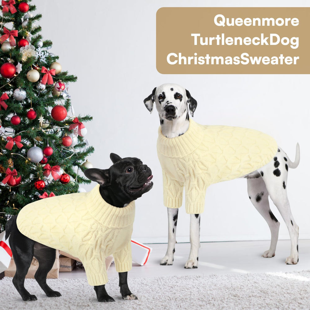 Queenmore knitted XS dog sweater suitable for multiple occasions and celebrations.