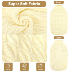 Queenmore knitted XS dog sweater with turtleneck demonstrates cozy coverage and easy fit.