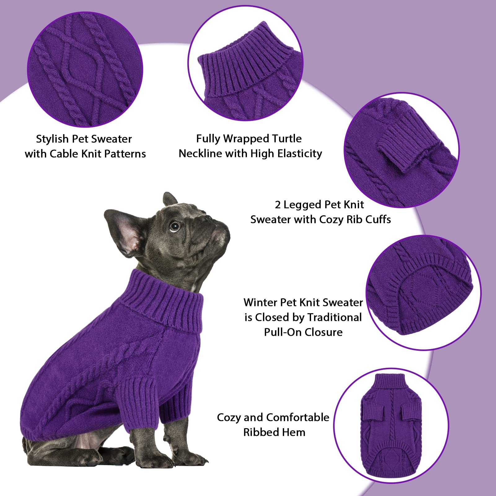 Queenmore pullover sweater knit-detail emphasizes dense cable knit for warmth