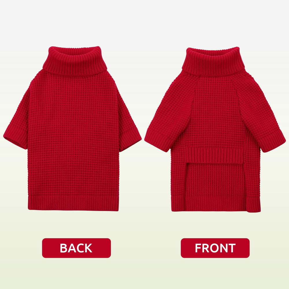 Queenmore size-range dog sweater fits XS to 3XL for many breeds