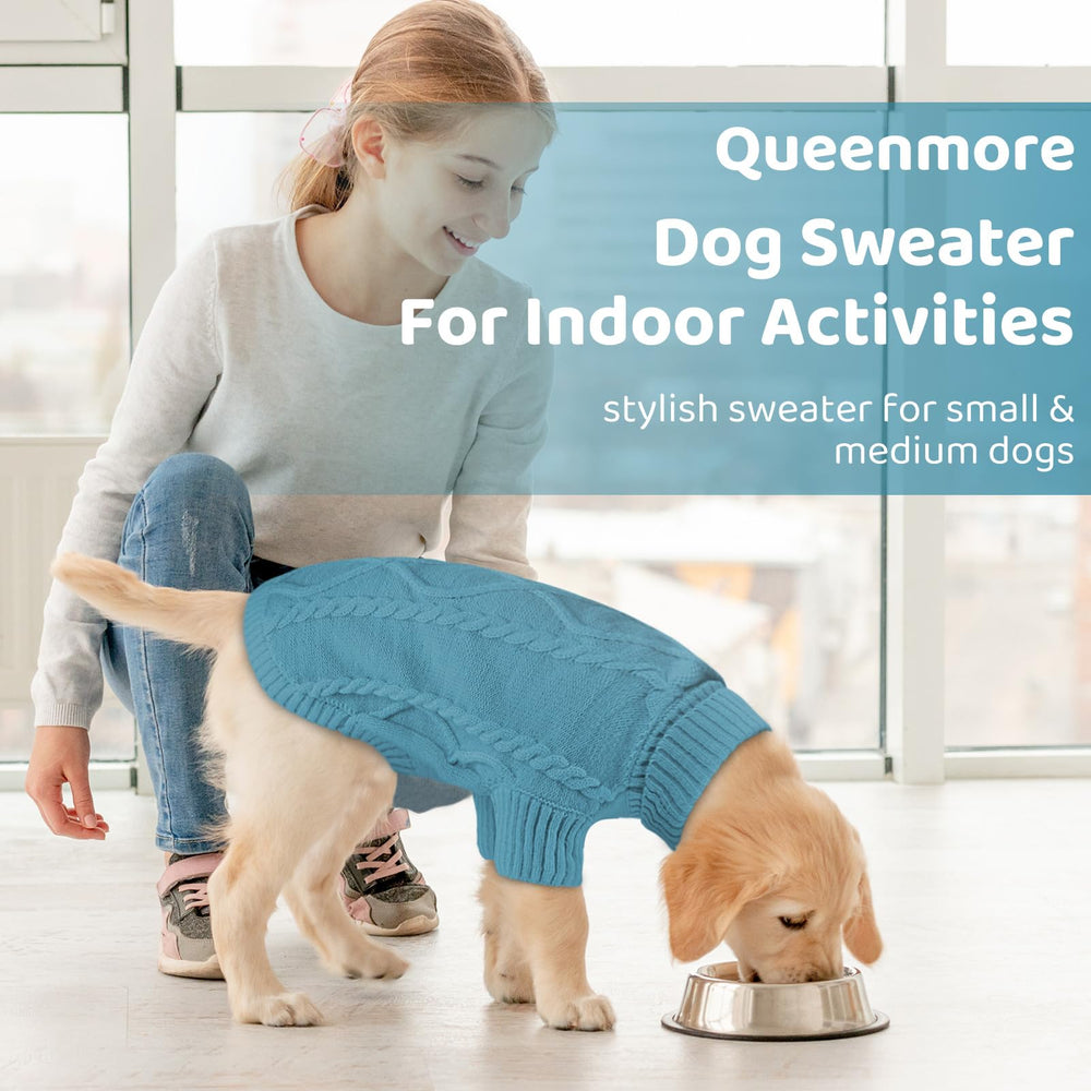 Queenmore color-variants option highlights Peacock Blue and other solid colors.