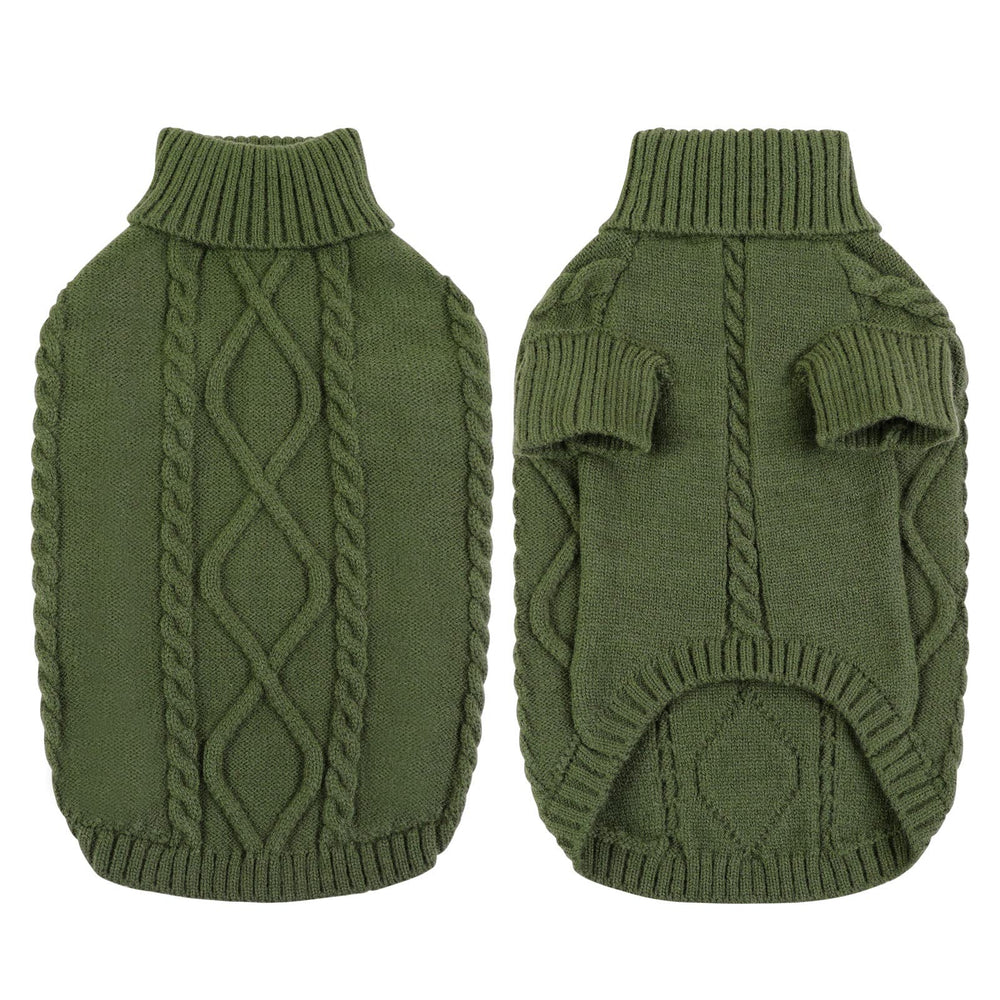 Queenmore pullover turtleneck knit closeup showing warm cable texture for chilly walks