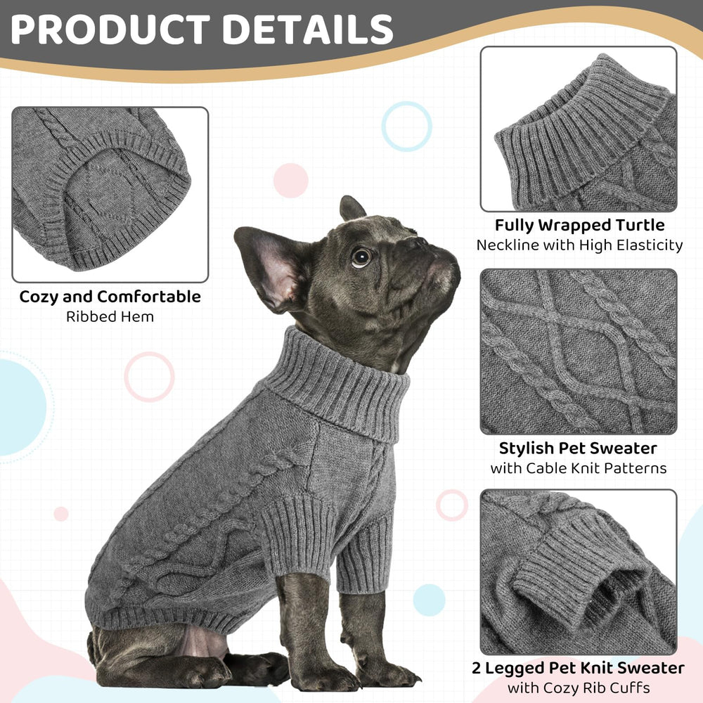 Queenmore turtleneck pullover fully wraps neck and chest for extra warmth