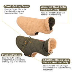 Queenmore coat back pocket detail for snacks or small essentials