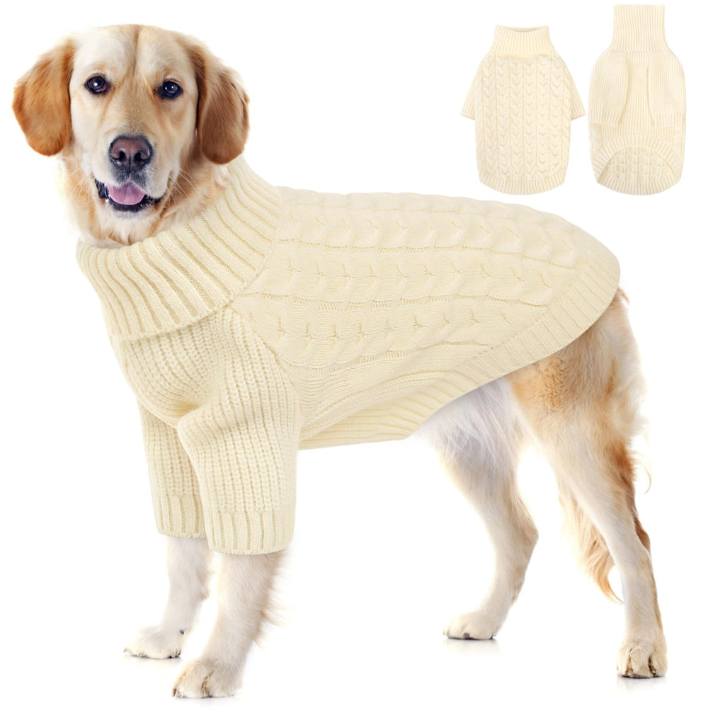 Queenmore XS dog sweater size chart helps pick the right fit