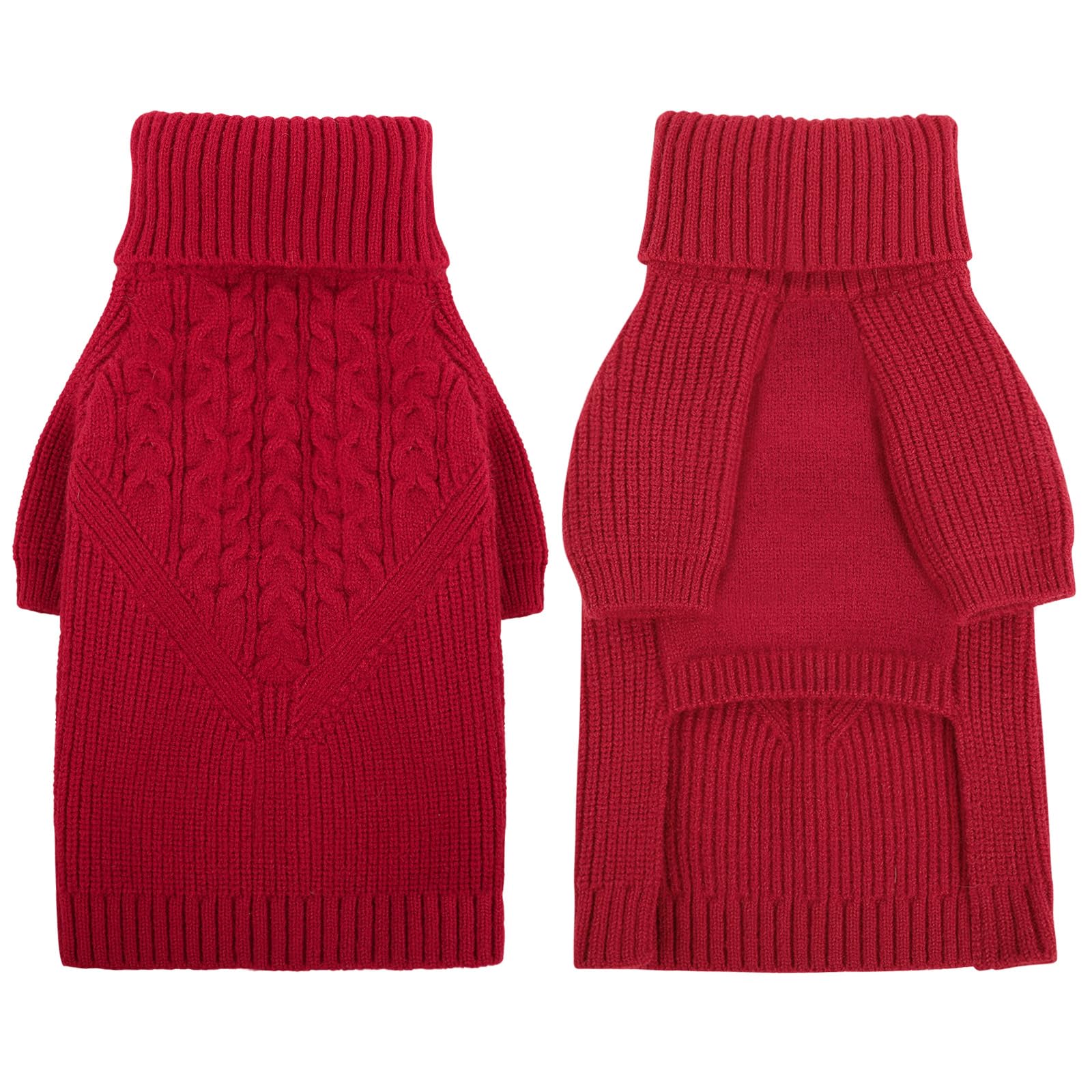 Queenmore XXL dog sweater packaging and label details