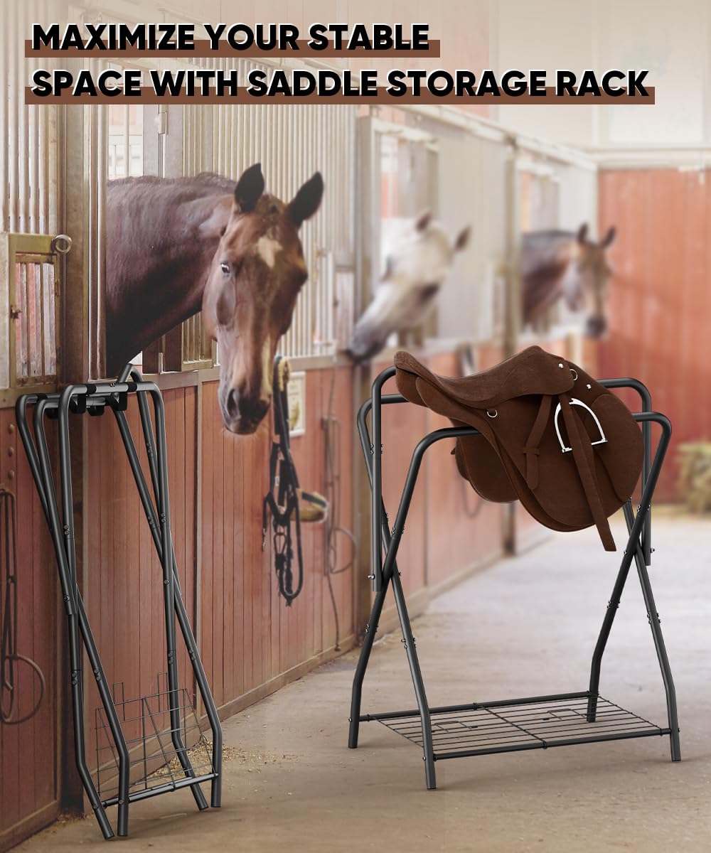 Queension tack storage design keeps cleaning supplies neatly in bottom rack