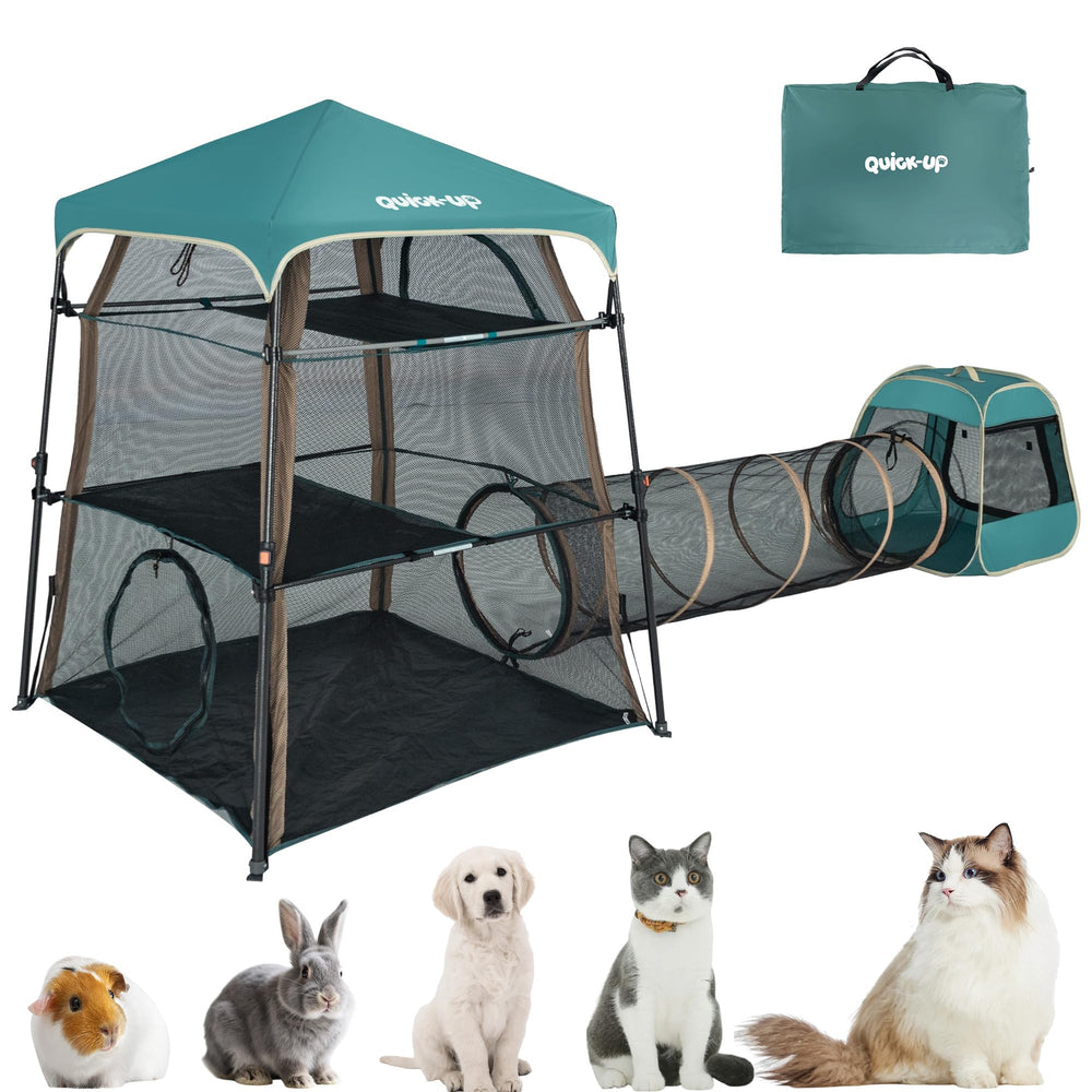 Quick-Up Extra Large Catio Camping setup ideal for trips and adventures.