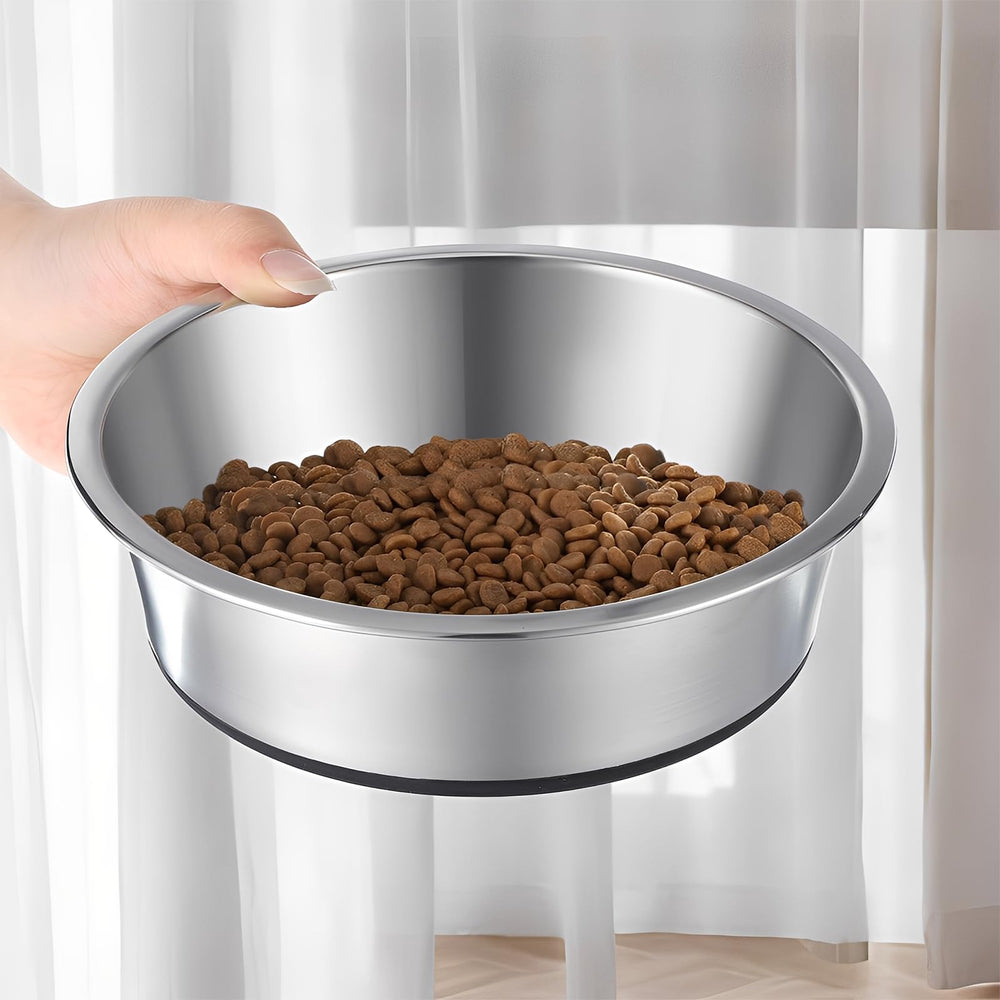Qulkws 64oz-capacity bowls suitable for dry or wet food and water
