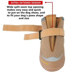QUMY non-slip sole offers stable traction on slick floors.