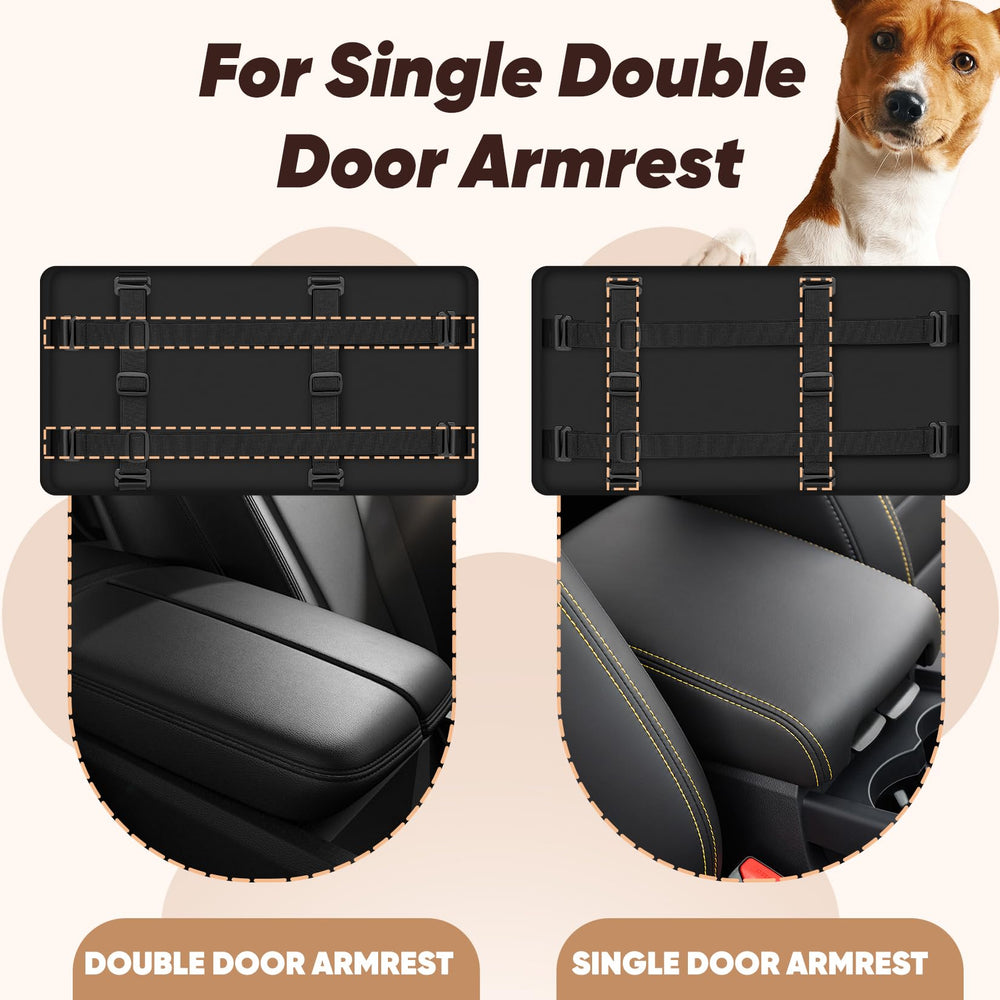 QUMY dog car seat removable front pillow for head support.