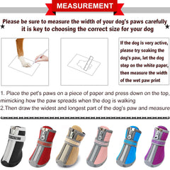 QUMY dog shoes waterproof-fabric-closeup keeps paws dry in rain.