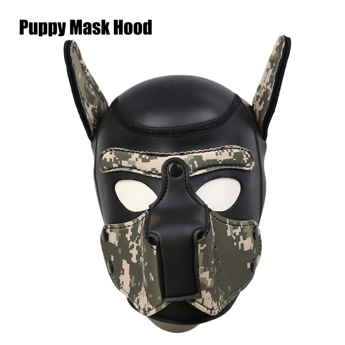 QUYUWOWO Halloween puppy mask outfit showcasing versatile cosplay ideas