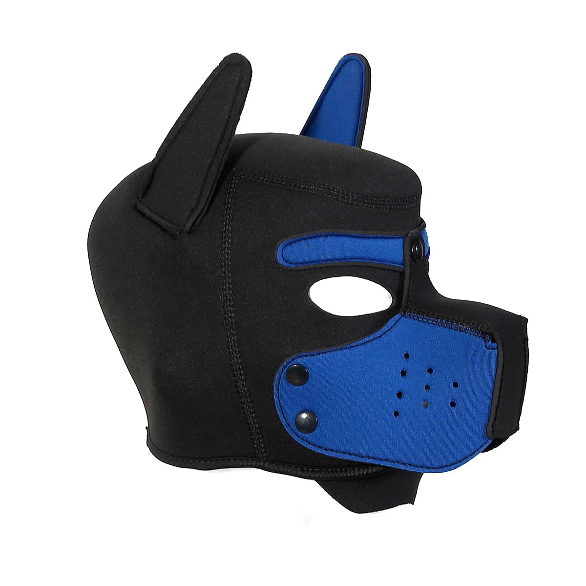 QUYUWOWO puppy mask blue wearability for makeup parties and events