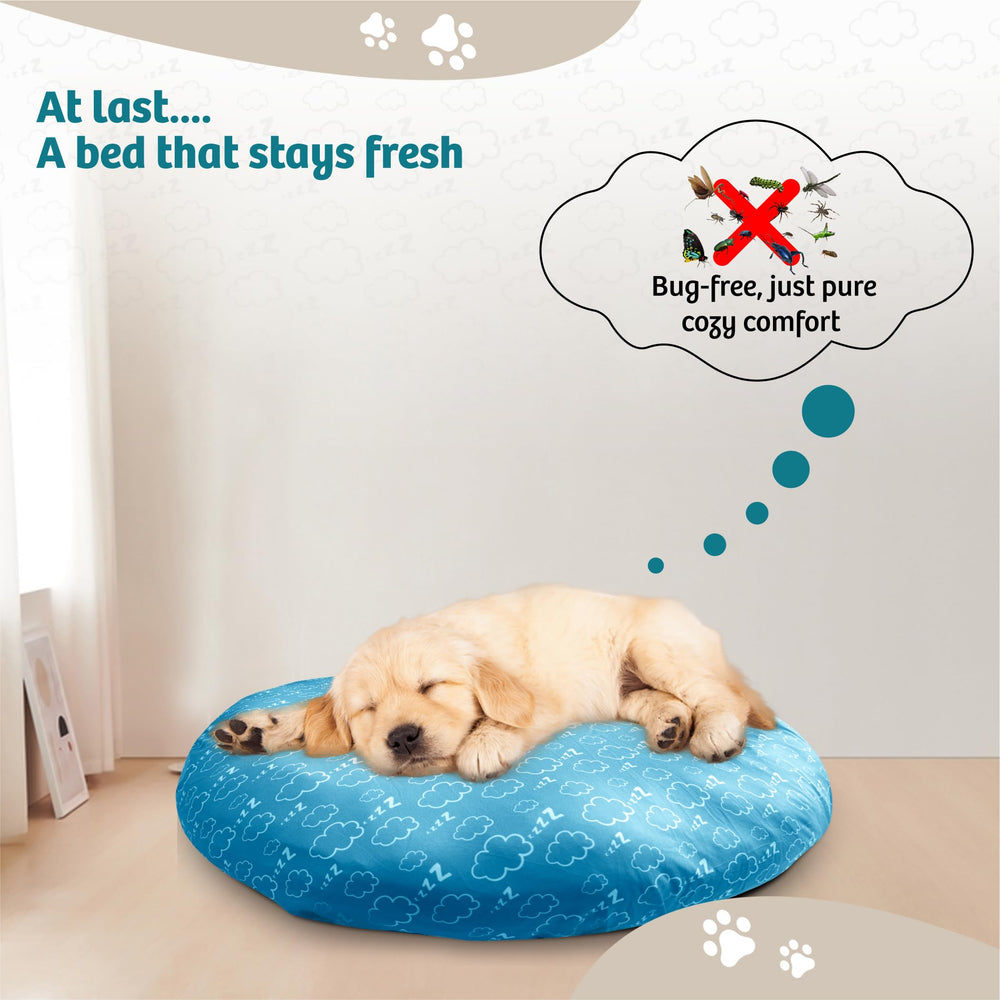 Qwazy Cupcake Cloud Nine XL up to 55 inches fits large beds.