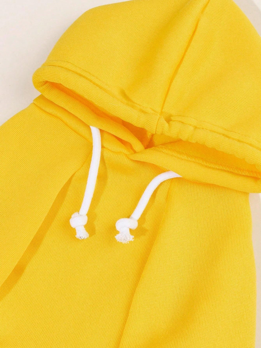 QWINEE Basic hoodie on puppy during stroll illustrates cozy everyday wear.