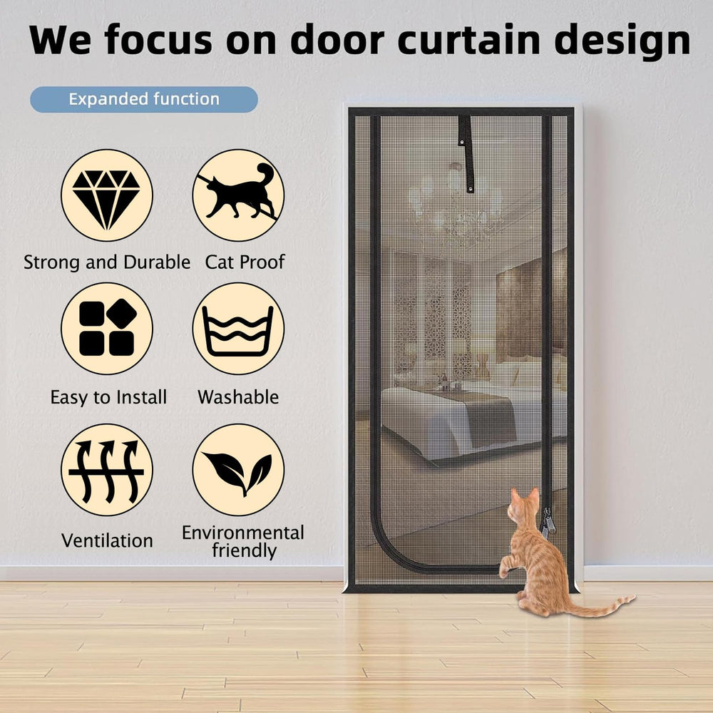 QWR high-density mesh fosters air circulation while keeping pets safely inside.