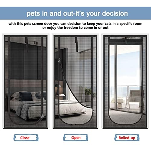 QWR two-wider stickers offer stronger hold for long-lasting door screening.
