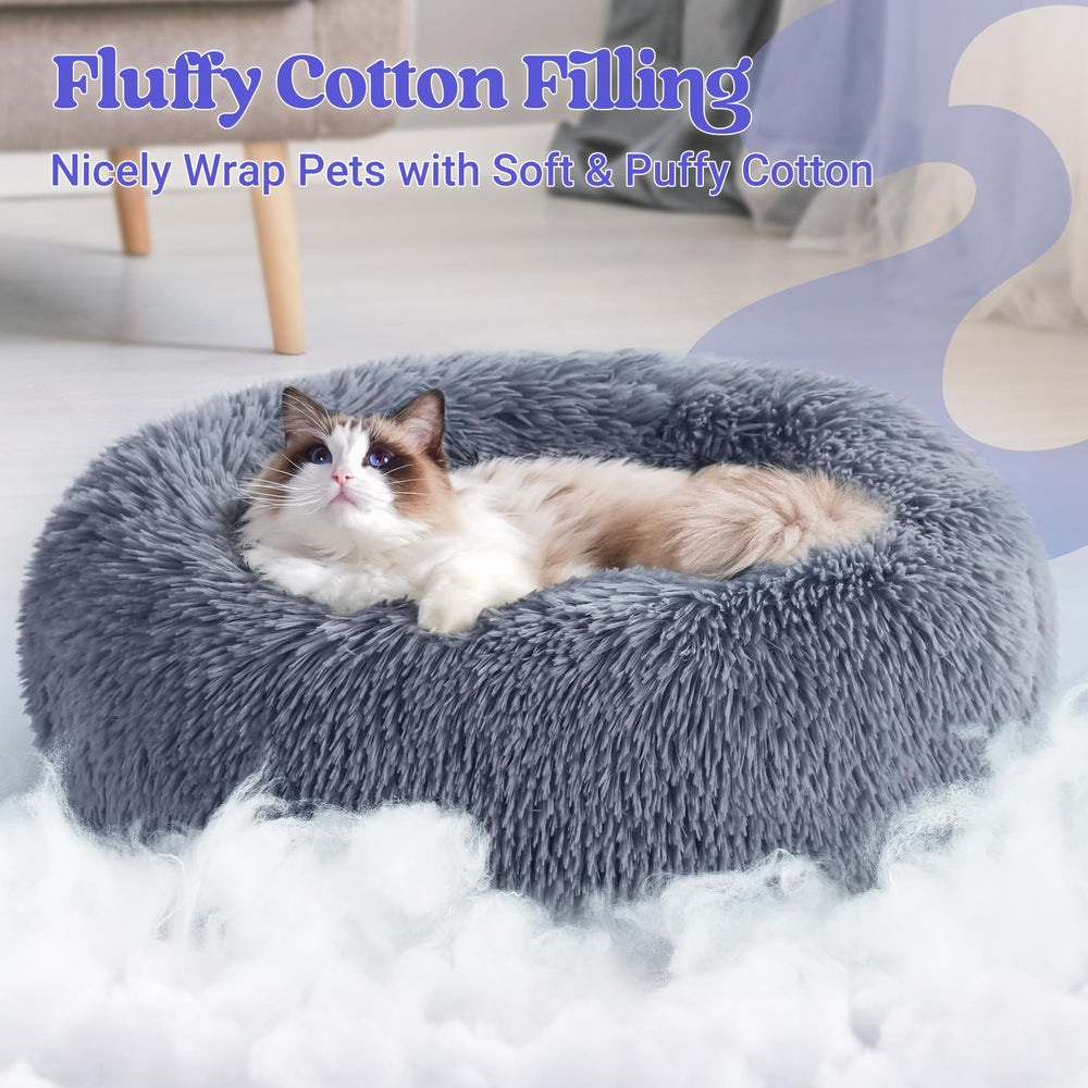 rabbitgoo cat bed machine washable for easy cleanups after cozy naps