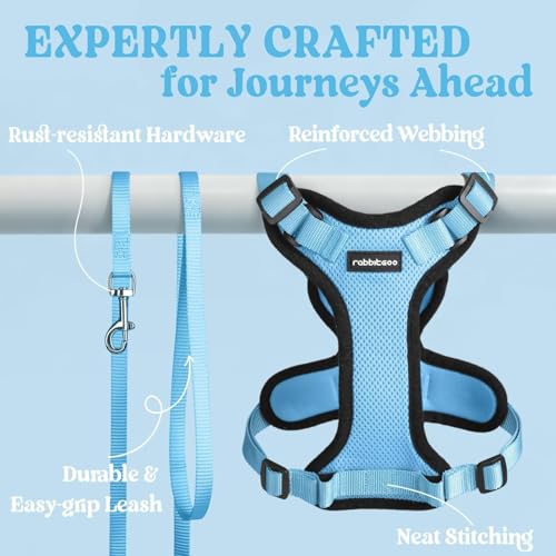 Rabbitgoo size-chart guide helps find the perfect fit for cats.