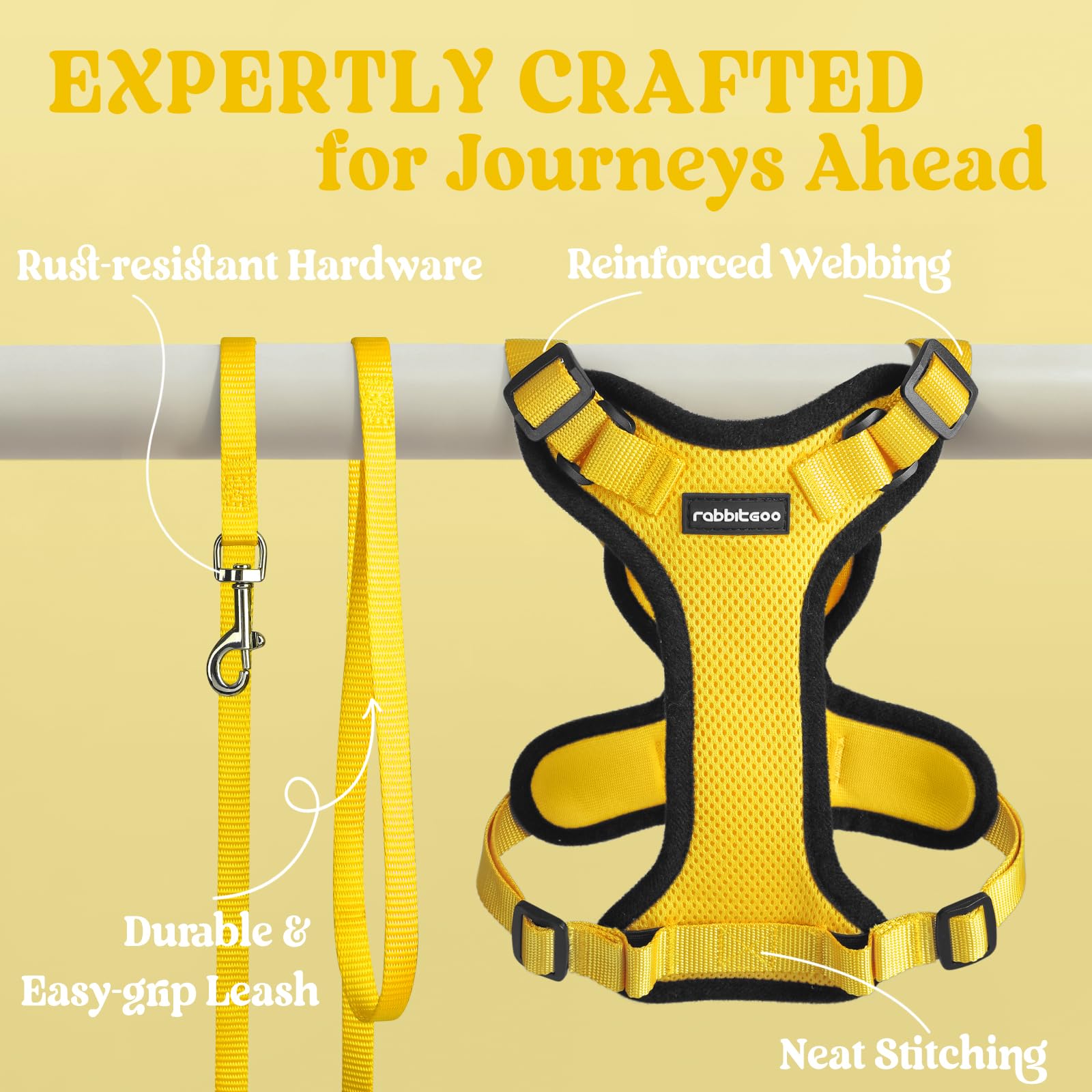 Rabbitgoo cat harness comfort during vet visits helps ease stressful moments.