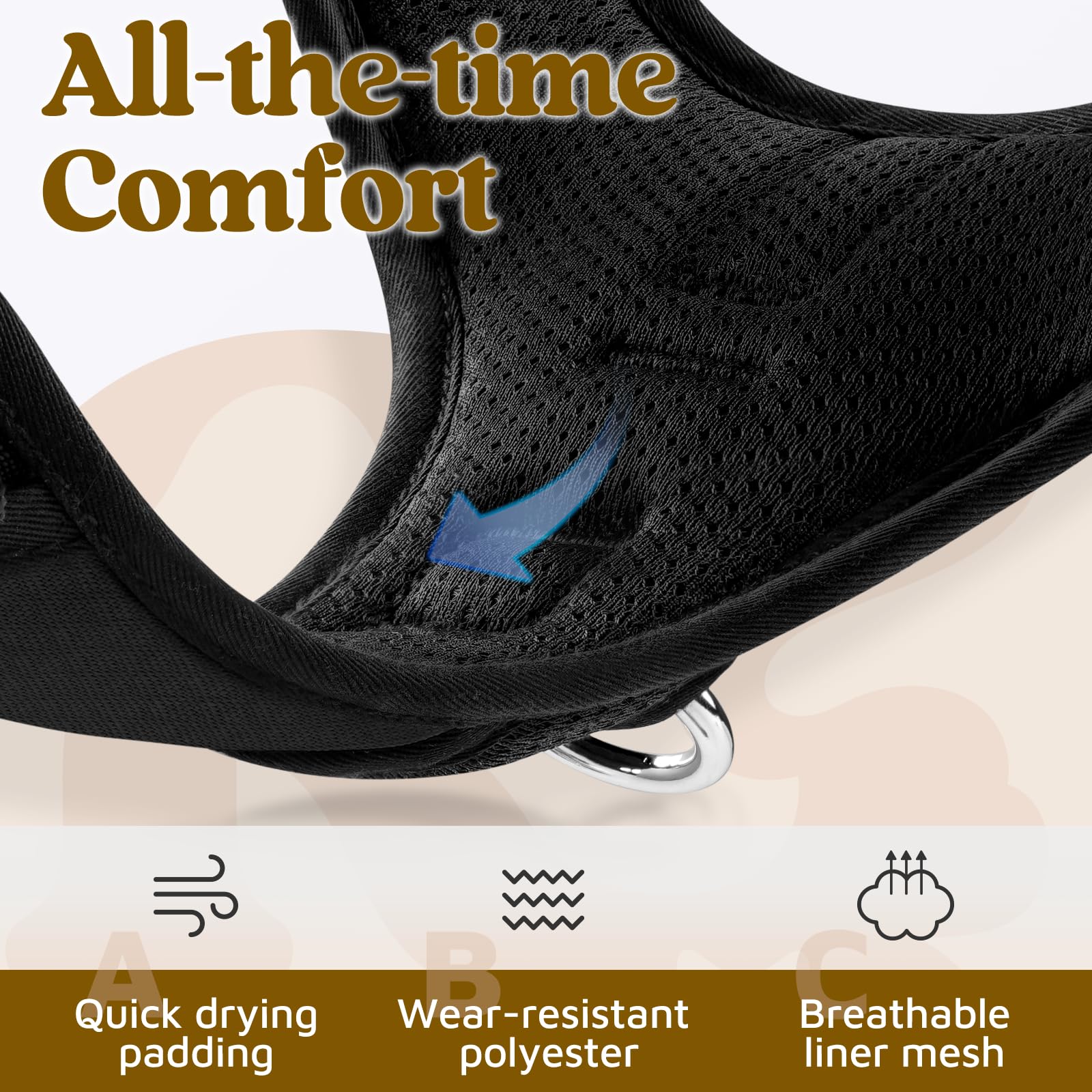 Rabbitgoo adjustable sliders enable a tailored fit across sizes