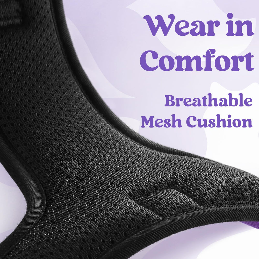rabbitgoo dual leash attachment points support versatile walking, jogging, or training