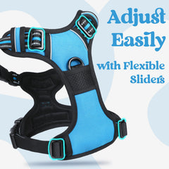 Rabbitgoo neck-buckle area shows quick-release for easy on/off.