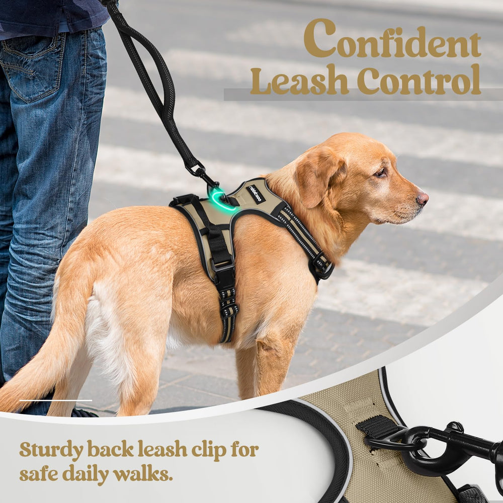 Rabbitgoo dog harness no pull padded oxford for durable outdoor adventures