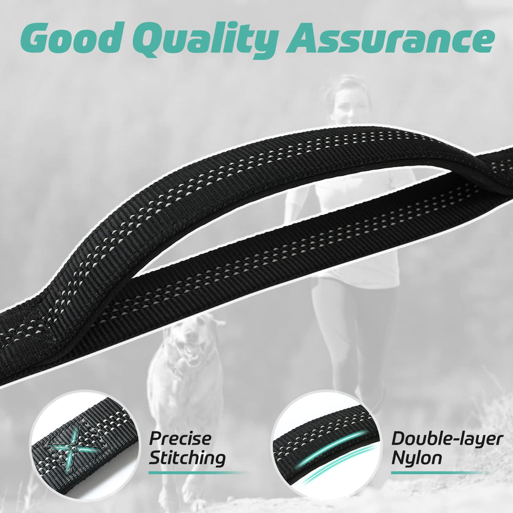 Rabbitgoo leash uses sturdy nylon for durable, long-lasting outdoor use.