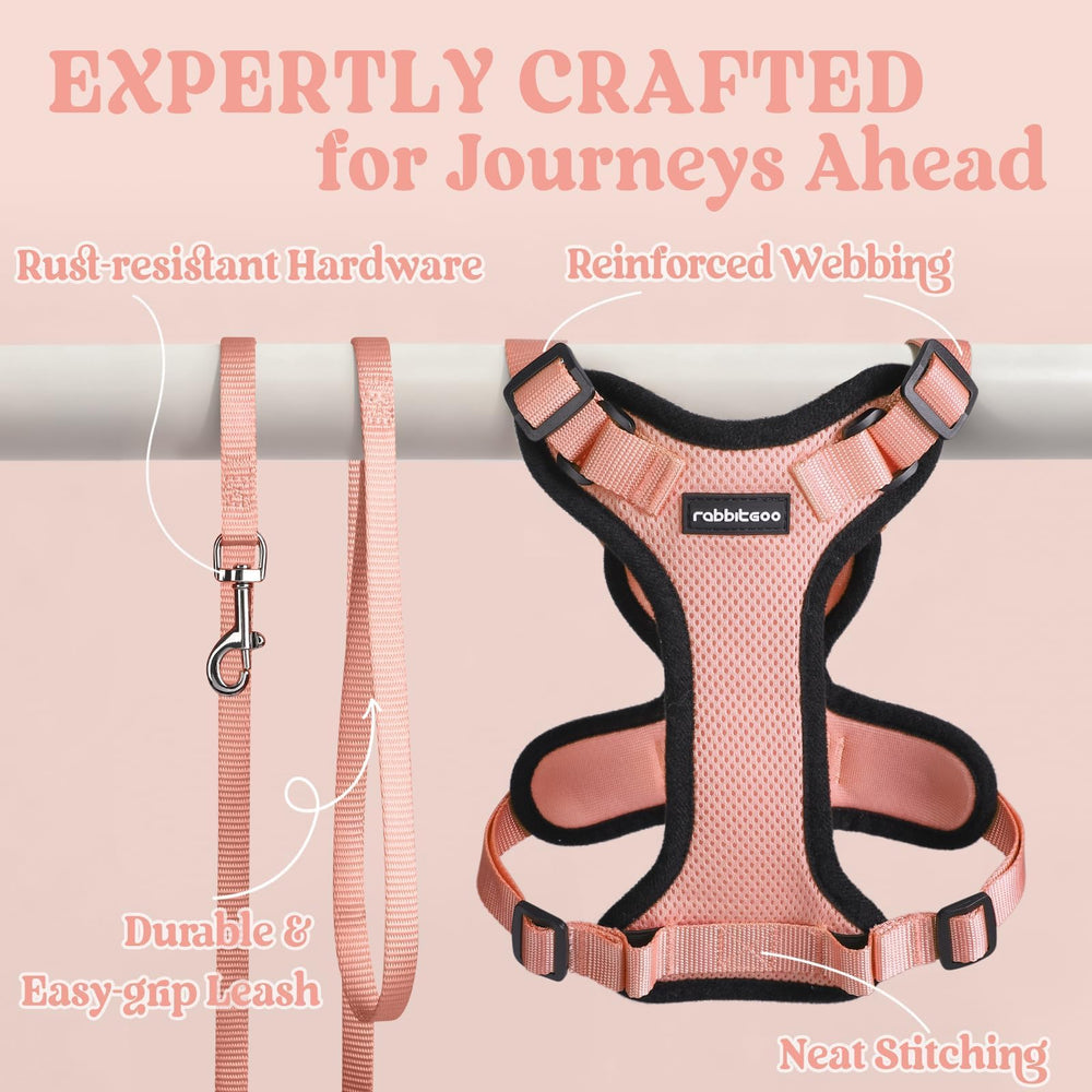 Rabbitgoo leash included, 4.9 ft for versatile walking control.