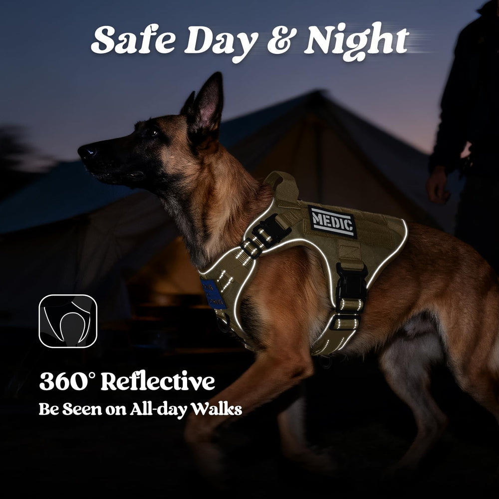 rabbitgoo Harness breathable air mesh keeps dog cool