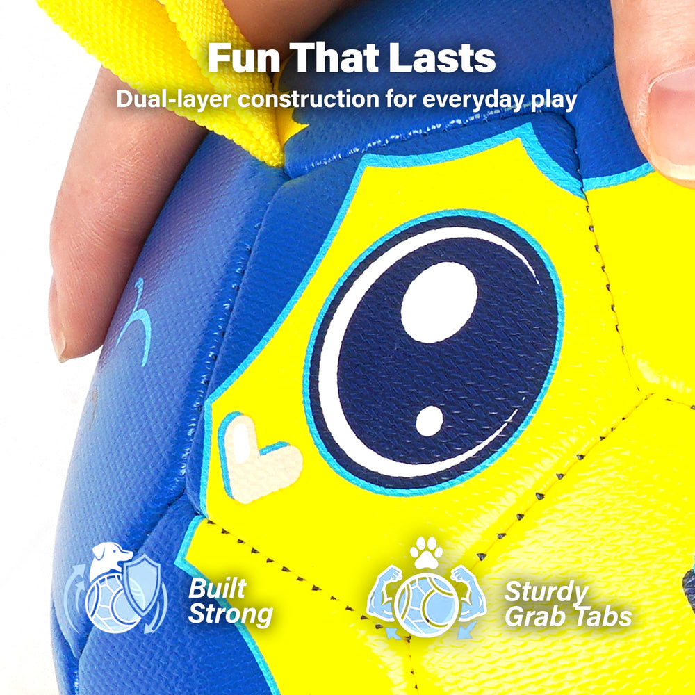 Race&Herd durable dog ball construction emphasizes long-lasting play and chewer resilience.