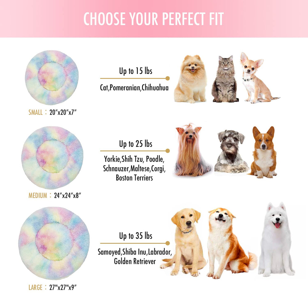 Raimaiso 24-inch bed suits cats and small dogs for secure napping