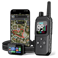 RAINLEOTI GPS Fence app setup shows easy boundary creation for yards and parks.