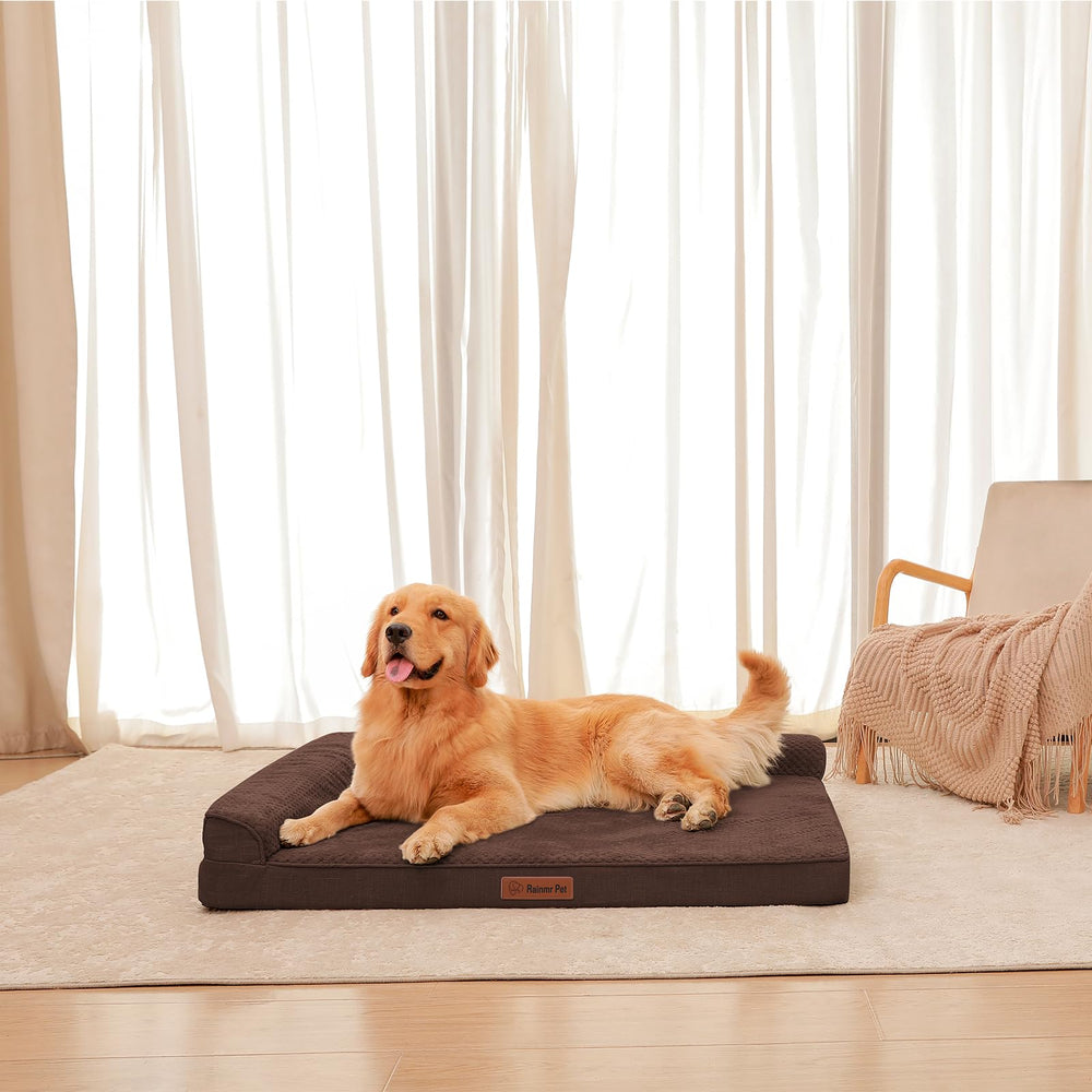 Rainmr brown-grey color blends with home decor while inviting restful lounging.