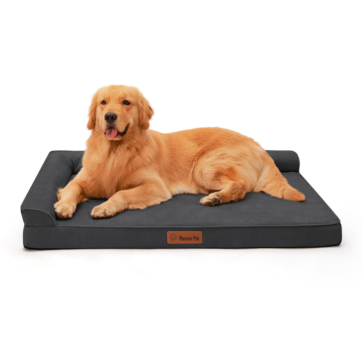 Rainmr orthopedic bed memory-foam interior contours joints for comfortable sleep