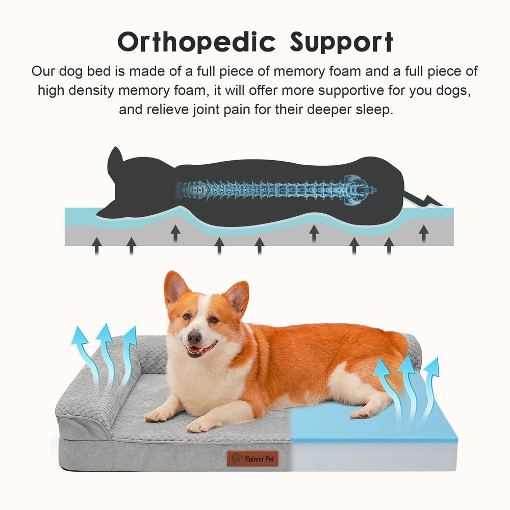 Rainmr ultra-soft plush fabric creates a cozy lounging surface