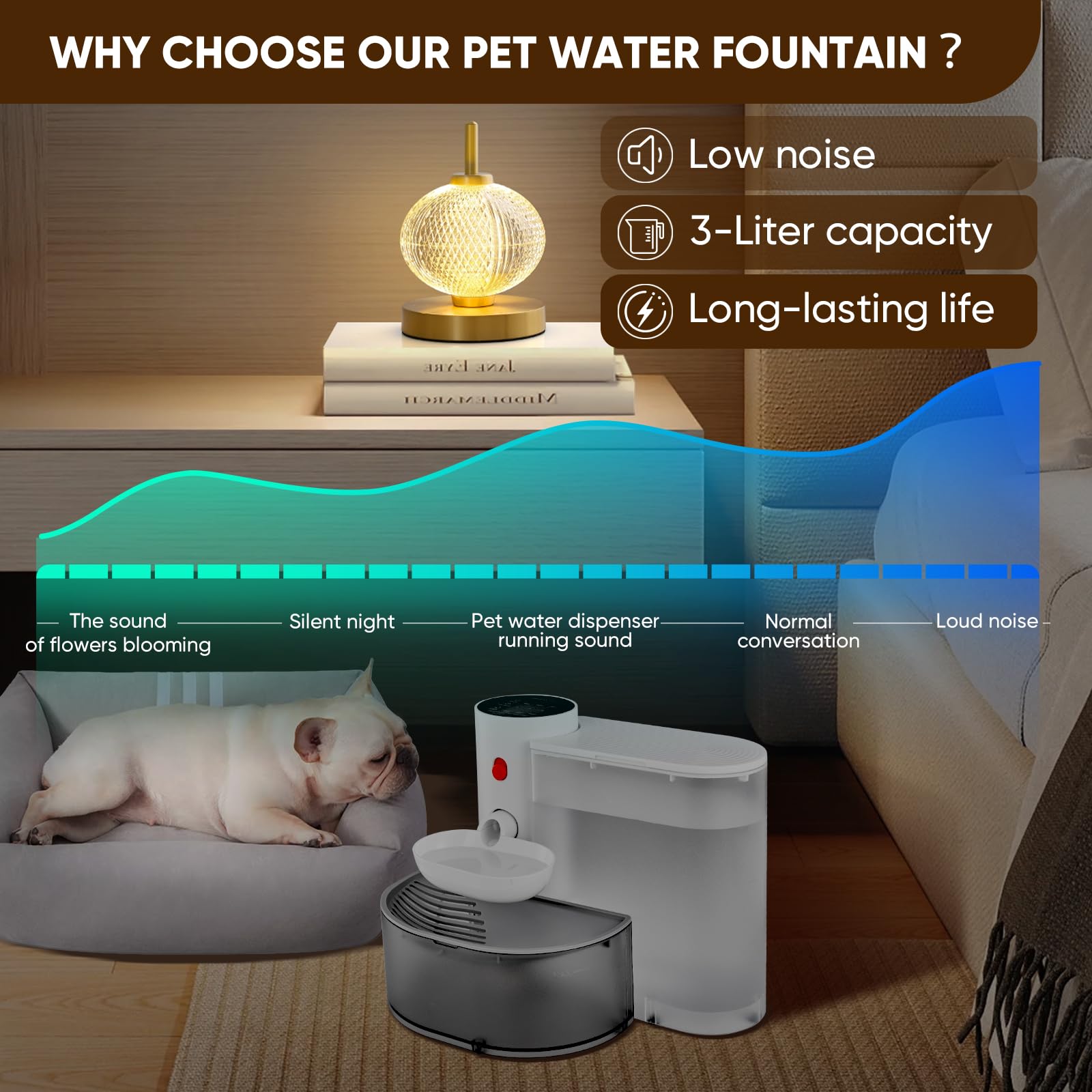 RAINPOT wireless battery compartment demonstrates cordless placement for easy setup.