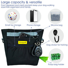 Raisingwell front pocket with phone space for quick access during outings