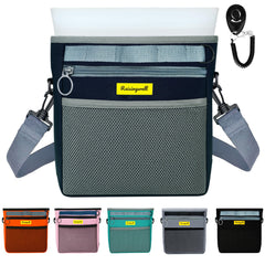 Raisingwell dog treat pouch with magnetic closure keeps treats secure during walks.