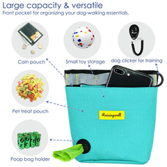 Raisingwell training clicker included enhances on-the-go pet training routines.