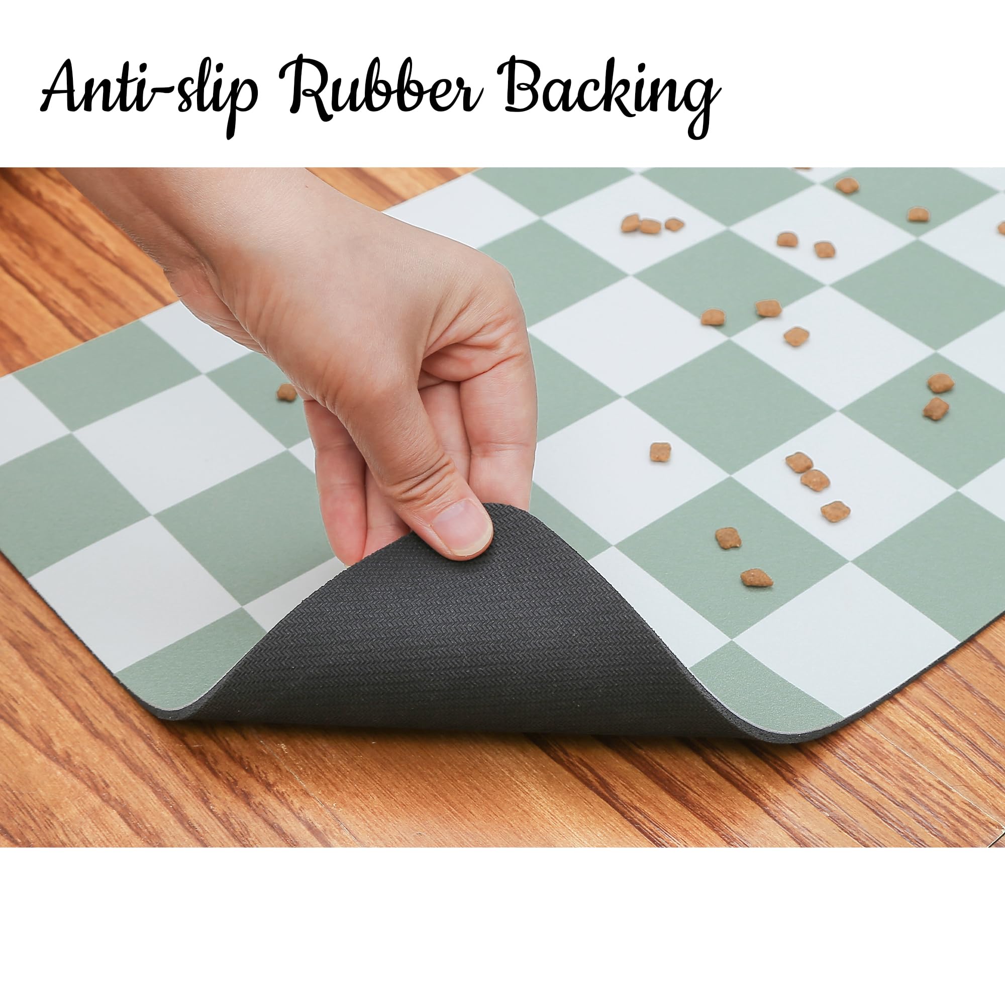 Ralxion checkered design adds modern aesthetic to kitchen or living area