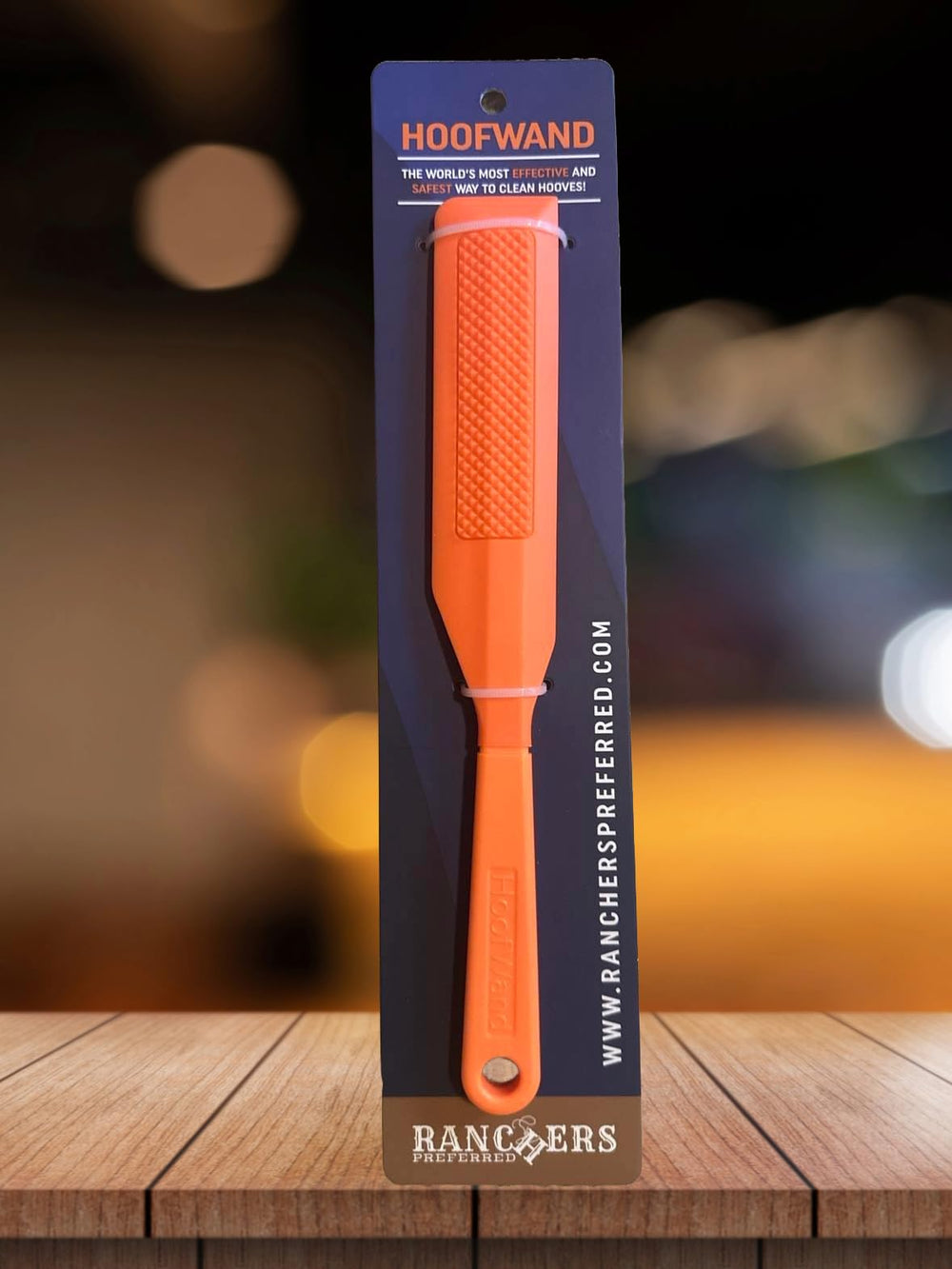 Ranchers Preferred HoofWand durable-design delivers long-lasting grooming performance.