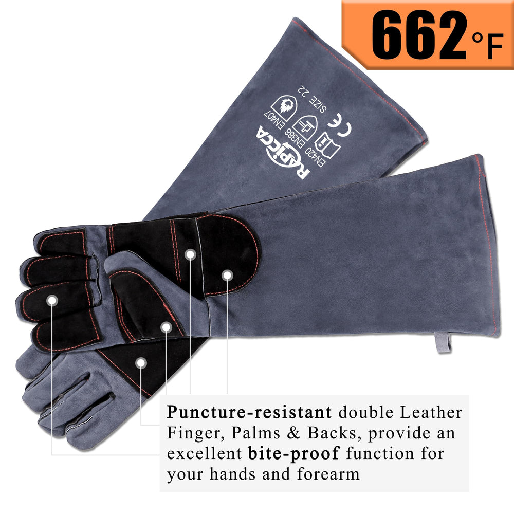 RAPICCA long-sleeve design extends to forearms for extended protection.