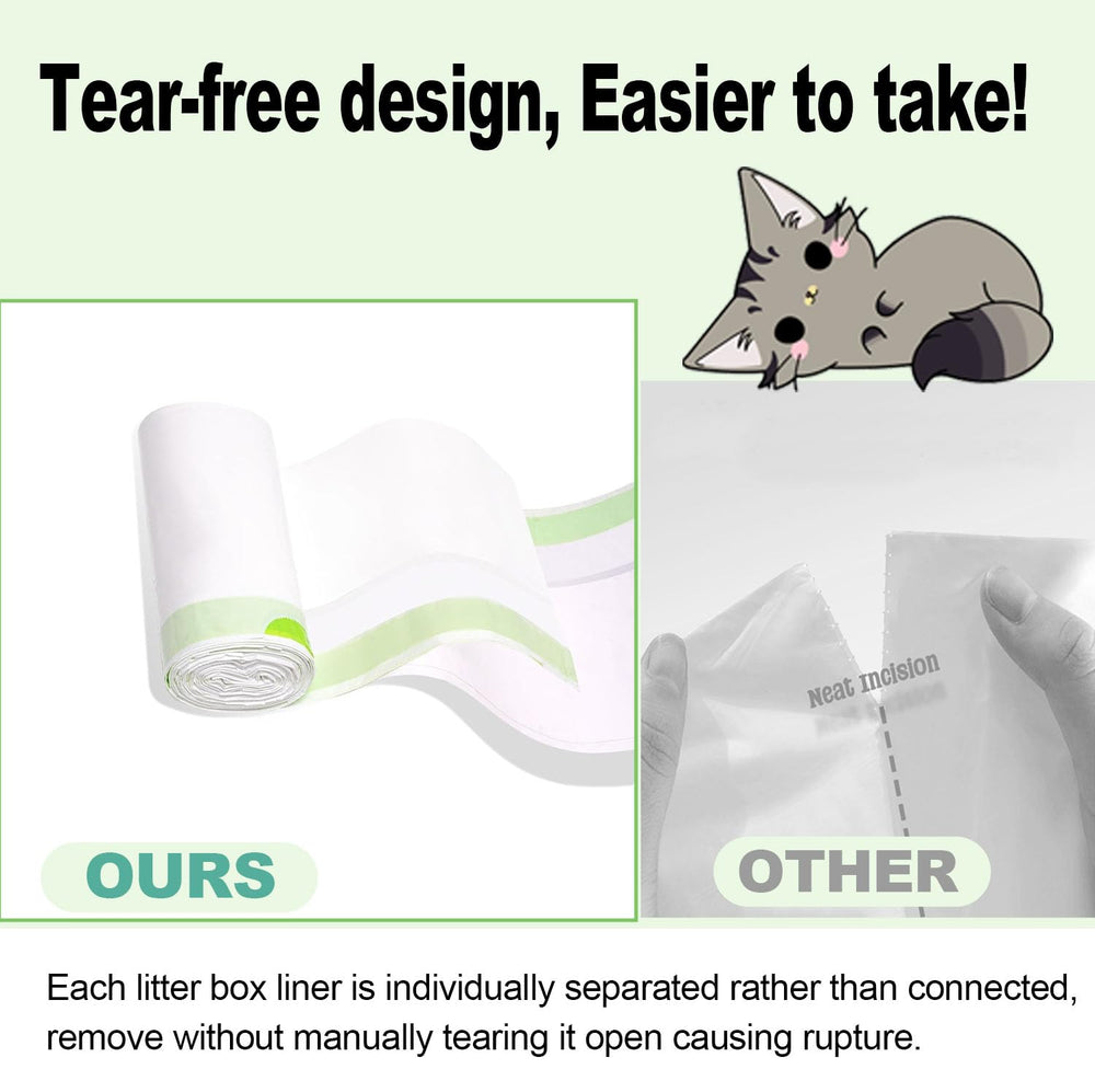 Rastalola heavy-duty litter liner 36x16 resists tears for reliable mess containment.